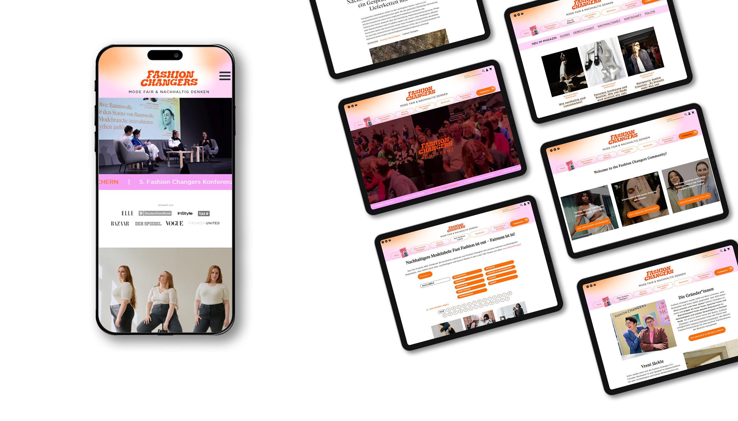 Marketing Agentur Augsburg - Referenz "fashion changers"